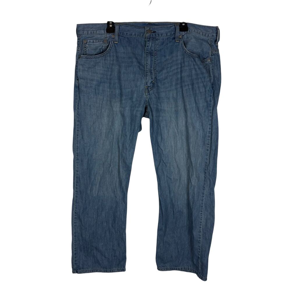 Levi's 569 Jeans‎ Men's 40x30 Blue Denim Stretch Zip Fly Loose Fit Straight Leg